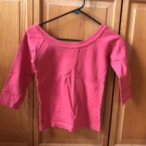 Ralph Lauren 3/4 sleeve boat neck shirt